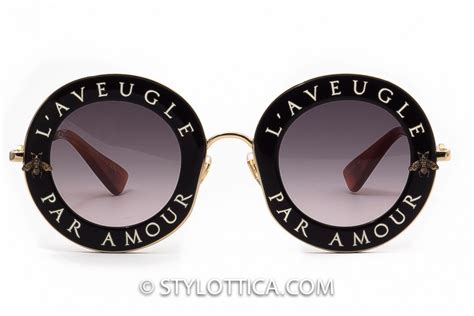 lunette gucci aveugle par amour|GUCCI *PRESTIGE* .